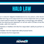 halo law